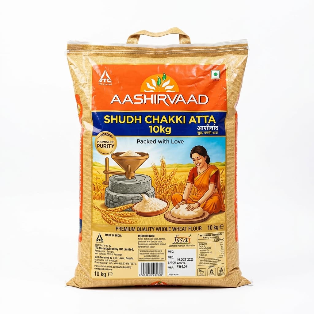 Aashirvaad Shudh Chakki Atta 10kg