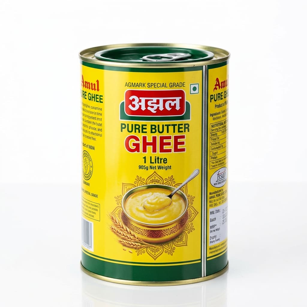 Amul Pure Butter Ghee 1L