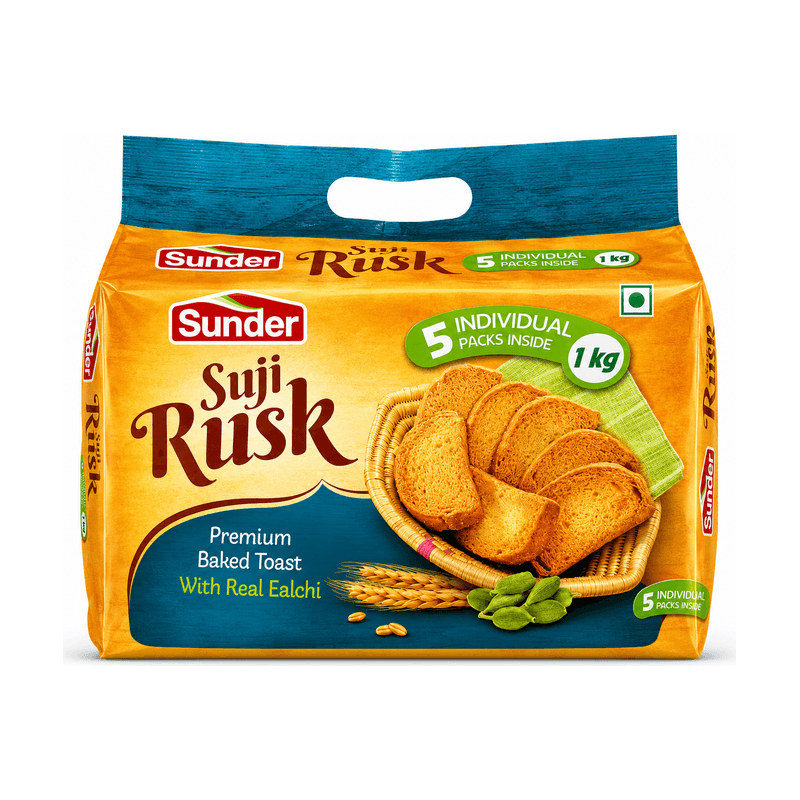 Haldiram's Crispy Suji Elaichi Rusk 400g