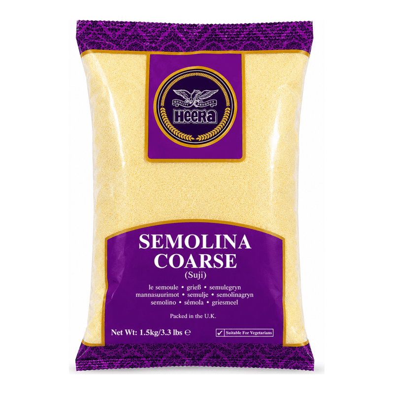 Heera Premium Coarse Sooji (Semolina) 1.5kg