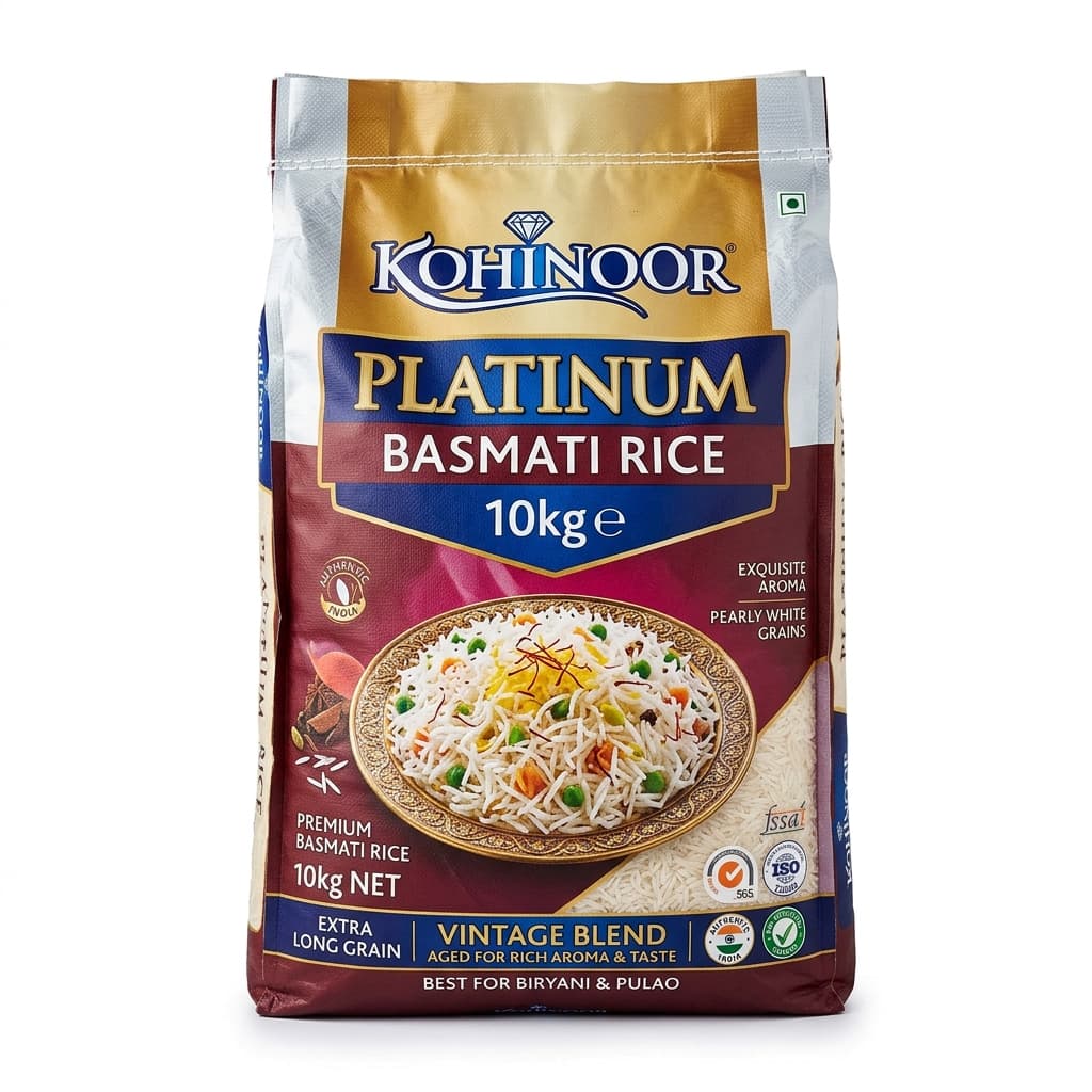 Kohinoor Platinum Basmati Rice 10kg