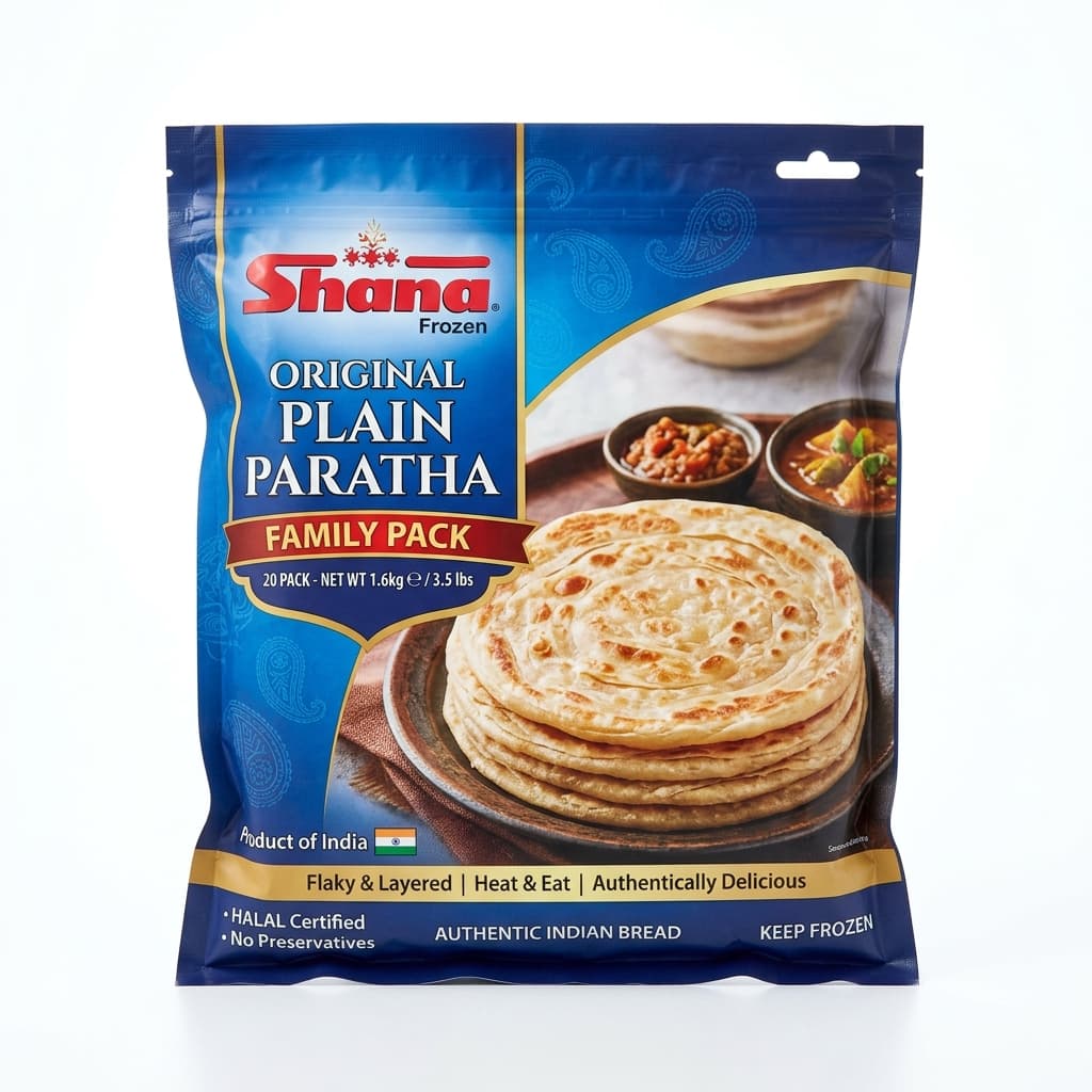 Shana Plain Paratha 1.2kg
