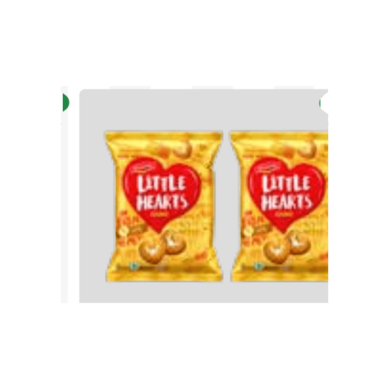 Britannia Little Hearts Sugar Glazed Biscuits 75g