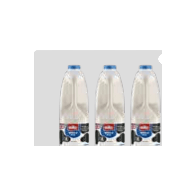Fresh British Whole / Semi-Skimmed Milk 6 Pint (3.4L)