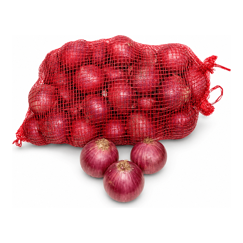 Fresh Farm Red Salad Onions 5kg Mesh Sack