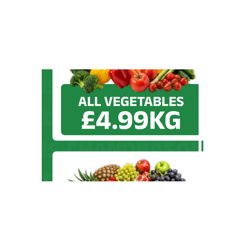 Fresh Indian Mixed Vegetable Family Pack 1kg