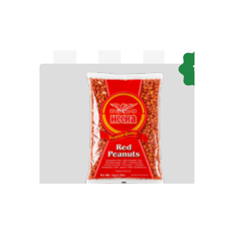 Heera Raw Red Peanuts Skin-On 1kg