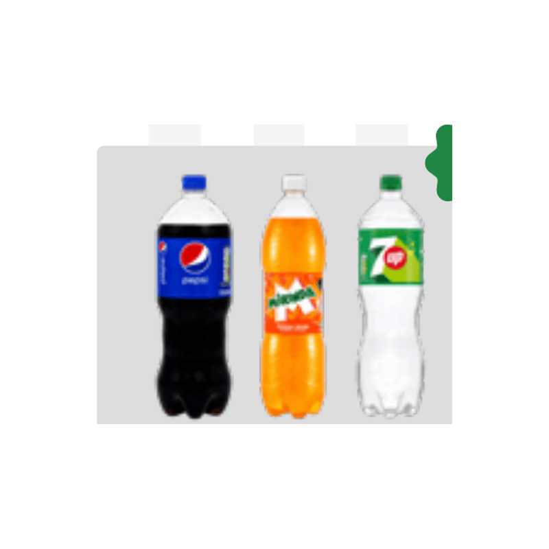 Pepsi, Mirinda Orange & 7Up Big 1.5L Bottle