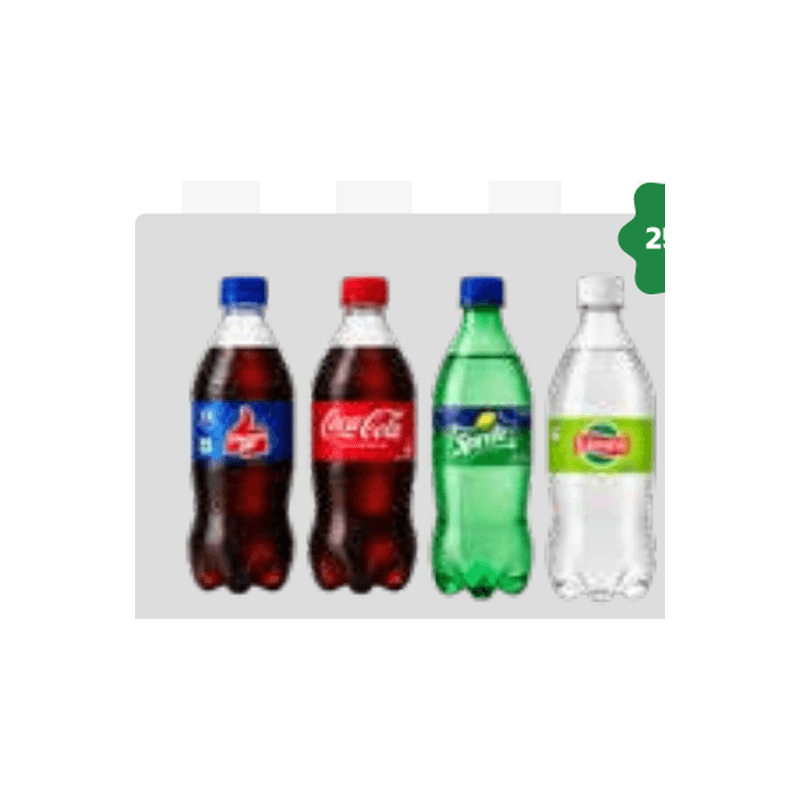 Soft Drink Mini PET Bottles 250ml (Coke / Fanta / Sprite)