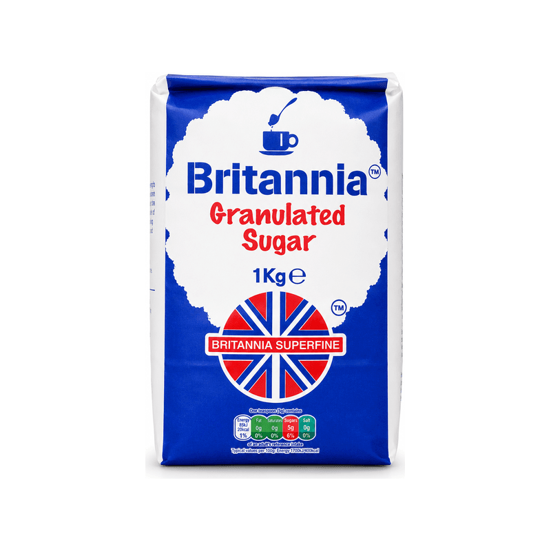 Tate & Lyle Pure White Granulated Cane Sugar 1kg
